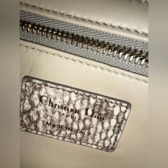 Lady Dior in Rare Gold/Bronze Python - Picture 8 of 14